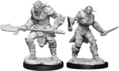 Bugbear Barbarian Male & Bugbear Rogue Female (Nolzur's - W15)